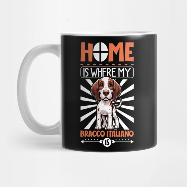 Home is with my Bracco Italiano by Modern Medieval Design